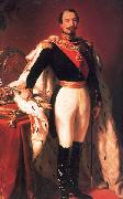 Franz Xaver Winterhalter Portrait de l'empereur Napoleon III oil on canvas
